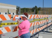 Siouxland residents protest for Des Moines superintendent being held in Woodbury County jail