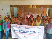 Inicia ICATHI Curso de Bordado en Tepetitla