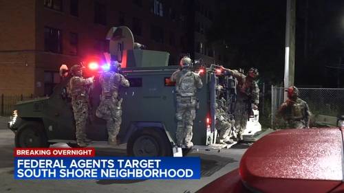 ICE in Chicago: Federal agents surround South Shore apartment building as DHS requests military deployment to Illinois
