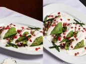 Crepas de chile en nogada, riquísimas y fáciles de hacer