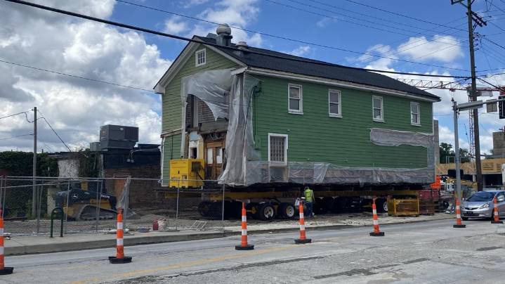 Here's when Westfield's 'Green Building' will be relocated and restored