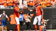 Bengals' Ja'Marr Chase gives Tee Higgins advice amid slow start: 'If you want the ball, f--