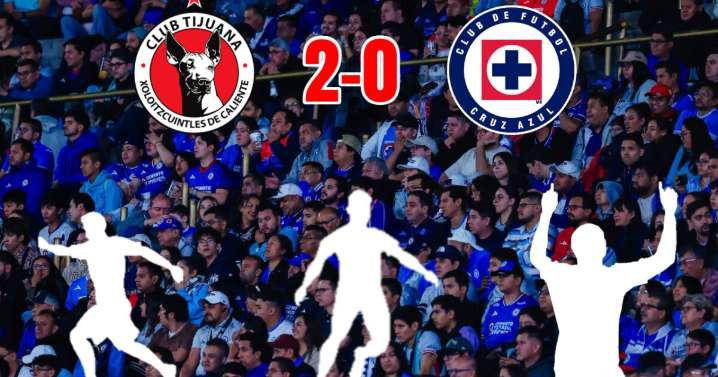 Estos 3 jugadores fueron los culpables de la derrota de Cruz Azul contra Tijuana, según aficionados