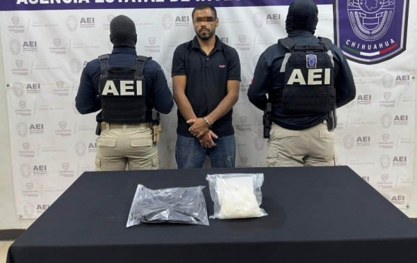 Cae uno con medio kilo de metanfetamina