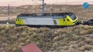 VÍDEO | Descarrila un tren en Zaragoza