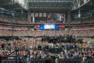 Memorial service for Charlie Kirk at packed Arizona stadium; lauding activist’s life’s work and dedication