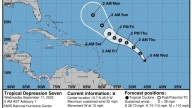 Tropical Depression 7 forms in Atlantic, expected to become tropical storm