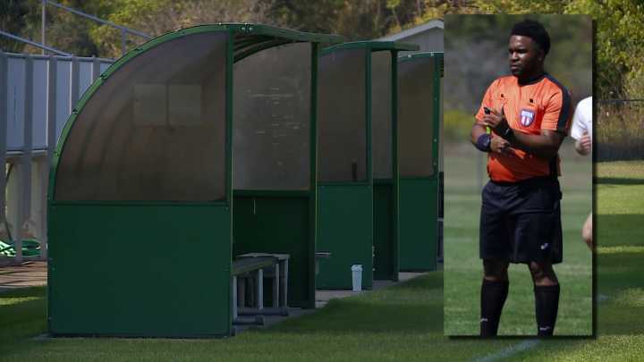 Referee collapses in the middle of UW-Parkside soccer game, staff helps save his life