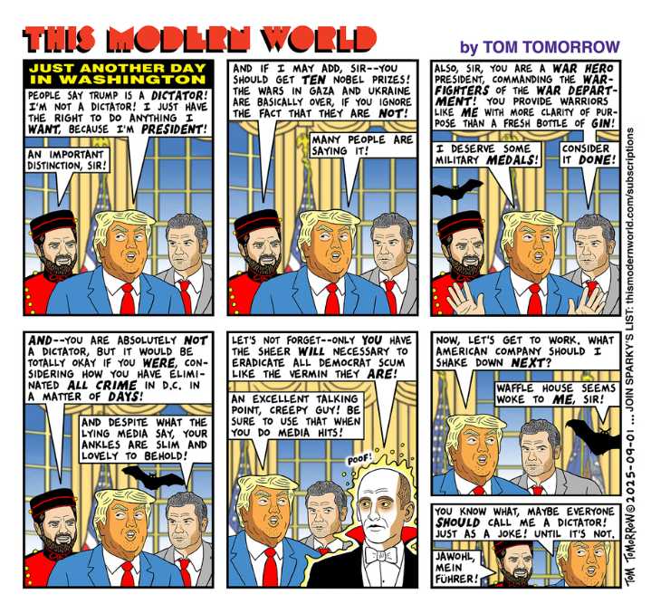Cartoon: Just another day