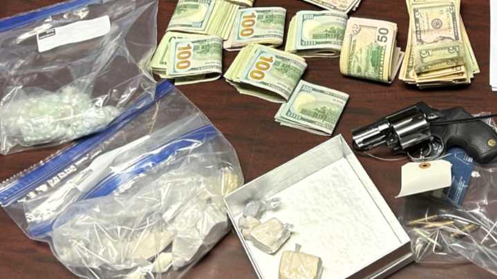 Felon caught with fentanyl, gun, and $11k