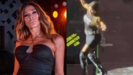 Video: el terrible accidente de Catherine Fulop en el show de Erreway