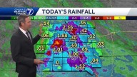 Lots of rain earlier today in Omaha