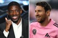 "Fue excepcional ese aprendizaje". Balón de Oro: Ousmane Dembélé le agradeció a Messi al recordarlo en su discurso de consagración