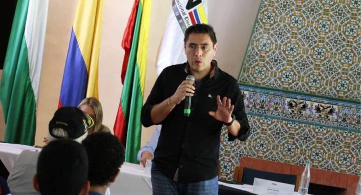 El magistrado Cristian Quiroz es el nuevo presidente del CNE El abogado es cuota del Partido Alianza Verde.