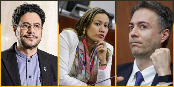 Iván Cepeda, Carolina Corcho y Daniel Quintero van a consulta presidencial del Pacto Histórico