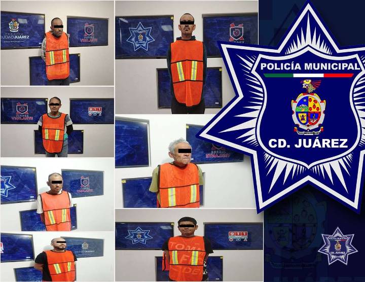 Detienen a siete prófugos de la justicia