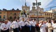 Berlanga solicita "un milagro" a La Encina en la ofrenda del Bierzo tras la tragedia forestal