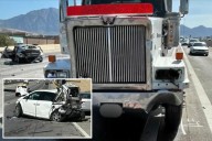 Trucker arrested after young half-sisters found in refrigerated trailer