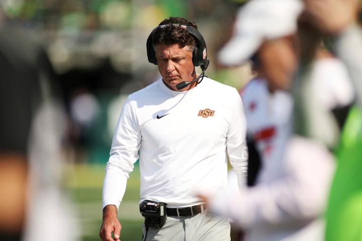 Mike Gundy fired as Oklahoma State football coach, reports say