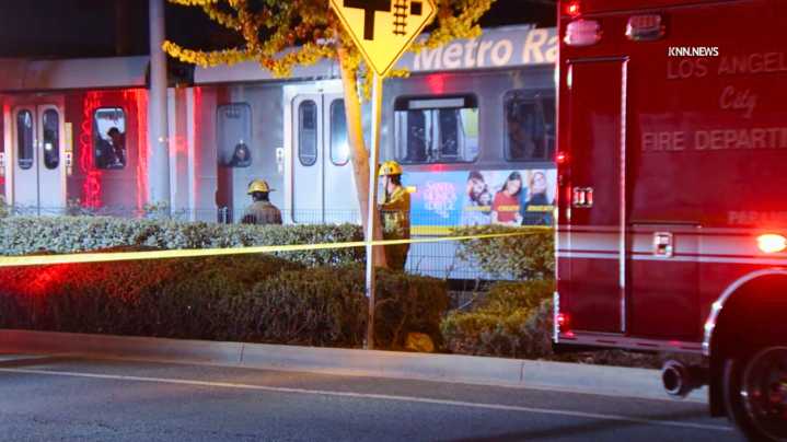 Pedestrian fatally struck by Metro train in Los Angeles