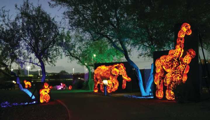 Glowing Pumpkins returns to Rawhide in Chandler