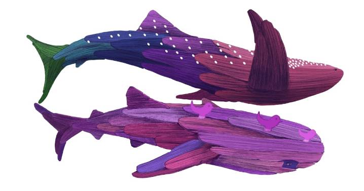 Cómo un artista chileno llegó a pintar en uno de los muros más visibles de Doha