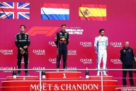 Tetracampeón mundial de F1 Max Verstappen se acreditó el Gran Premio de Azerbaiyán