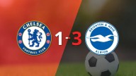 Premier League: Brighton and Hove se lo dio vuelta a Chelsea y le ganó 3 a 1