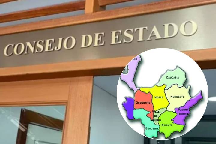 El mapa de Antioquia podría ser modificado: hay dos demandas en el Consejo de Estado