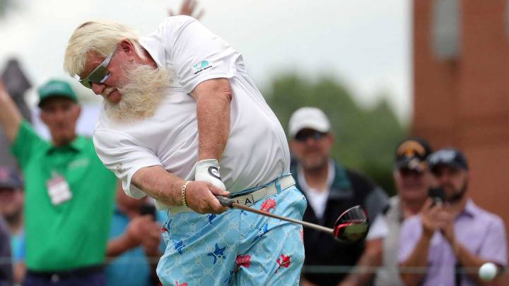 John Daly cards '19' on a single hole during first round of PGA Tour Champions event