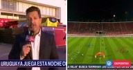 Impacto en TV de Uruguay por penoso ambiente de duelo con La Roja en el Nacional: "Parece un amistoso"