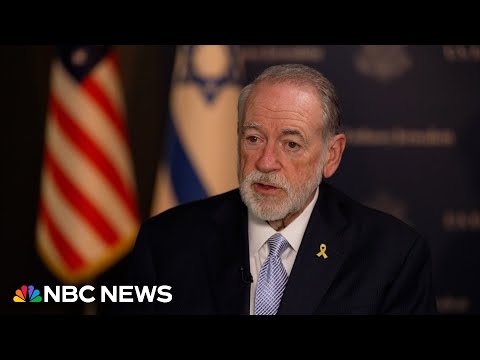 U.S. ambassador to Israel says embassy wasn’t informed before Israeli strike on Doha