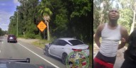 Patrol vehicle damaged after suspect leads Alachua County deputies on chase