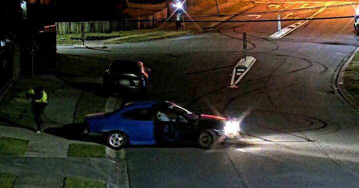 Logan property vandalised by a distinctive vehicle police vision