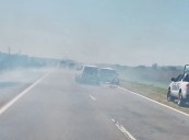 Choque múltiple en la Ruta 9: Al menos siete heridos