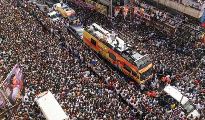 23 dead, several injured in stampede at TVK chief Vijay’s Karur rally