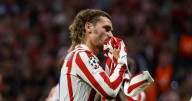 Griezmann marca su gol 200 y Atlético aplasta al Eintracht en Champions