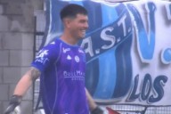 Video: inédito gol del arquero Joaquín Enrico para San Telmo ante Gimnasia de Jujuy