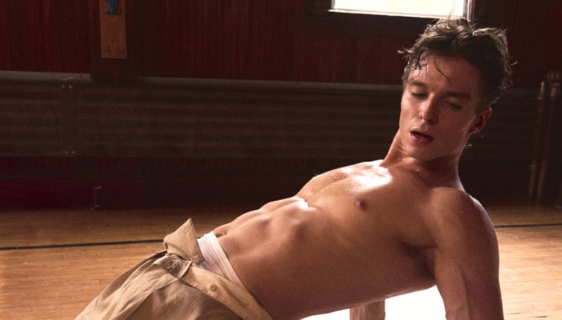 Nicholas Alexander Chavez Poses for Steamy Shirtless Shoot to Model New Nike x Jacquemus Moon Shoe 