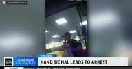 Domestic violence victim uses hand signal to get help from Alhambra police