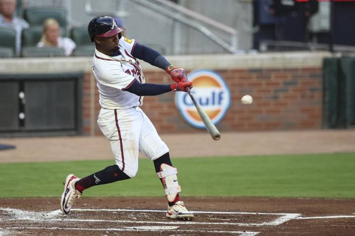 Braves 2B Ozzie Albies suffers broken bone in left hand versus the Nationals