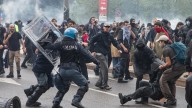 Disturbios y bloqueos en Italia en una huelga contra la guerra de Gaza