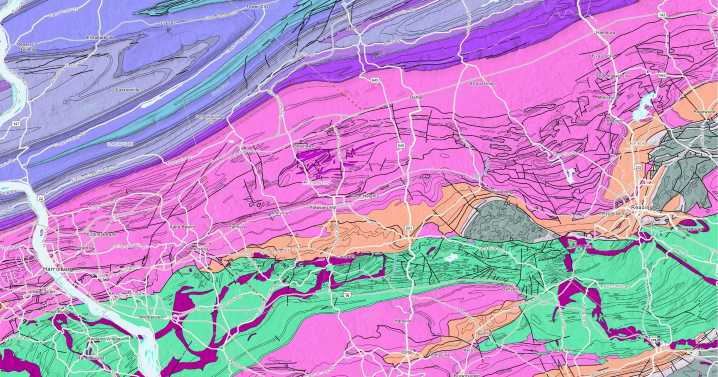 Lebanon County’s geological diversity stands out on new National Geologic Map