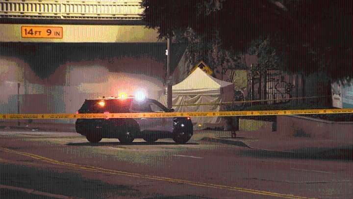 Fatal motorcycle crash closes busy street, 101 Freeway ramp in Hollywood