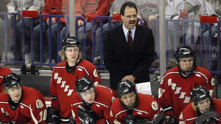 Longtime hockey coach Mark Mazzoleni receives hall of fame honor
