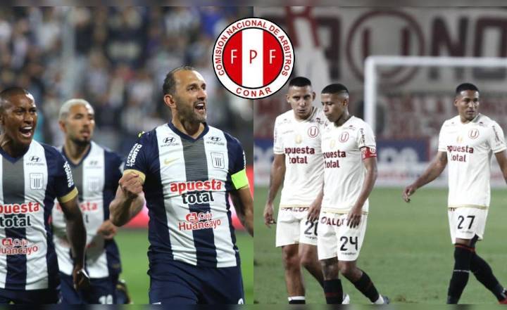 Conar realizó cambios de árbitros para partidos de Alianza Lima y Universitario por determinante razón: "De último momento"