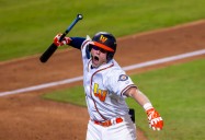 Las Vegas Aviators play Jacksonville Jumbo Shrimp for Triple