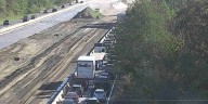 Crash shuts down I-77 southbound after I