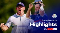 Ryder Cup: Friday fourballs highlights | Europe in control at Bethpage!