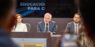 Miguel Uribe Londoño acompañó radicación de proyectos de ley que eran impulsados por su hijo, Miguel Uribe Turbay: así fue el acto en el Senado